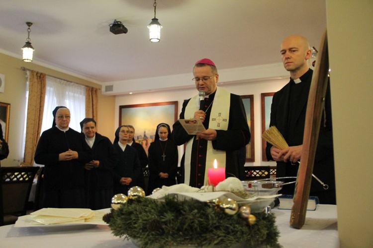 Opłatek biskupów z siostrami zakonnymi