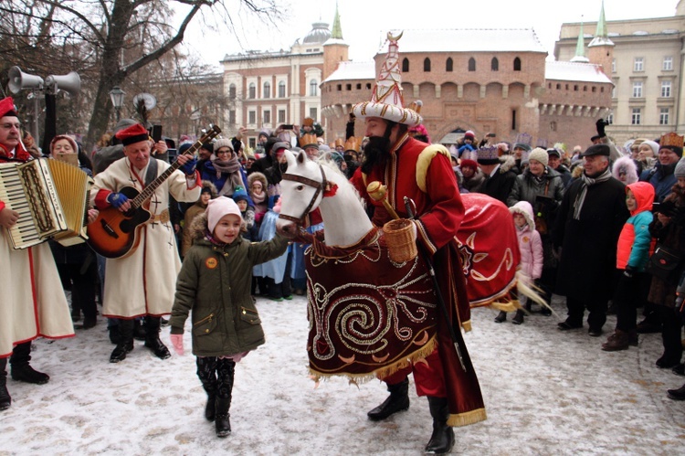 Orszak Trzech Króli w Krakowie 2019