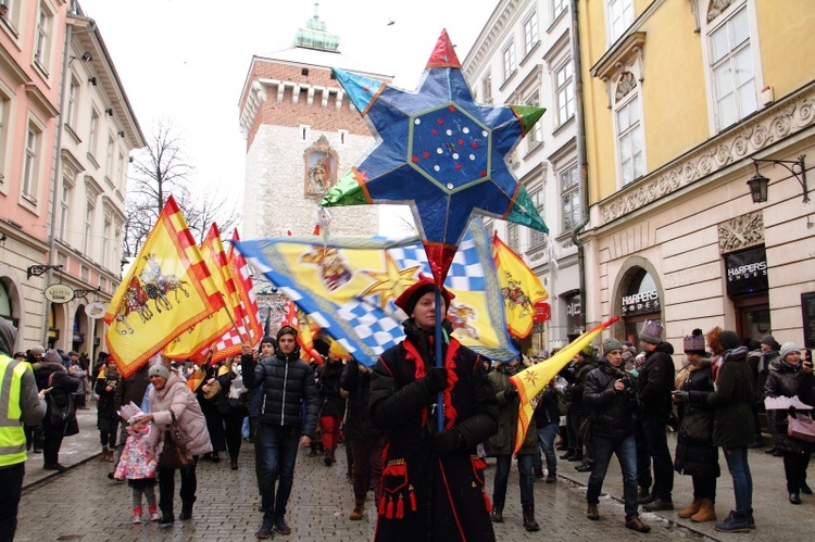 Orszak Trzech Króli w Krakowie 2019