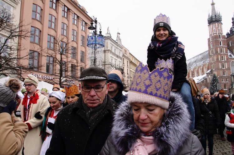 Orszak Trzech Króli w Krakowie 2019