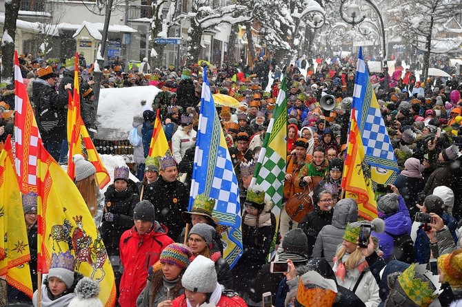 Orszak Trzech Króli w Zakopanem 2019