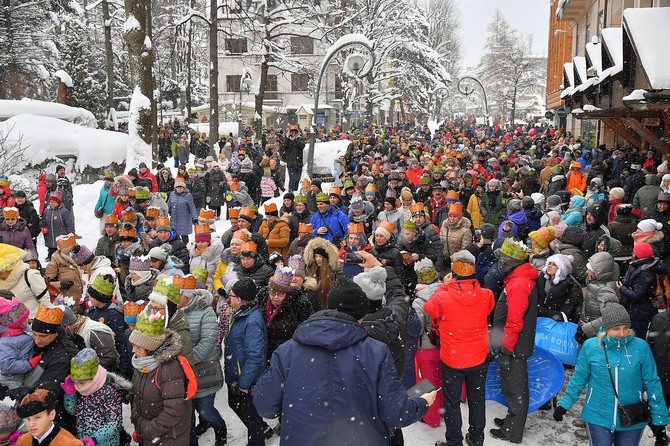 Orszak Trzech Króli w Zakopanem 2019