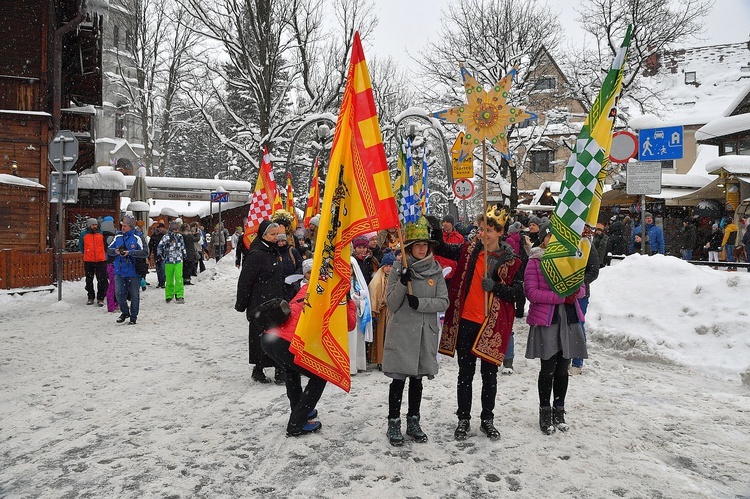 Orszak Trzech Króli w Zakopanem 2019