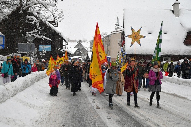 Orszak Trzech Króli w Zakopanem 2019