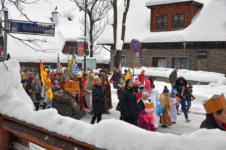 Orszak Trzech Króli w Zakopanem 2019