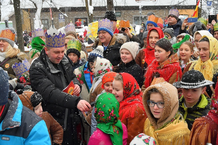 Orszak Trzech Króli w Zakopanem 2019