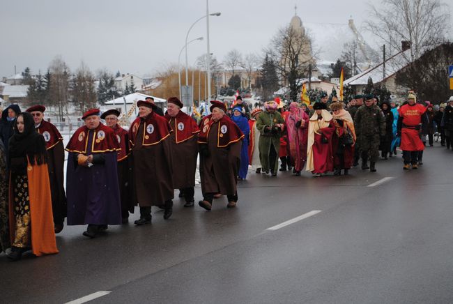 Orszak w Rudniku nad Sanem