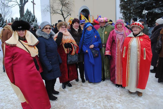 Orszak w Rudniku nad Sanem