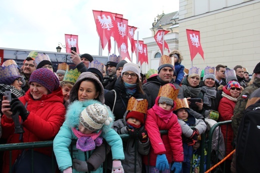 Orszak Trzech Króli na ulicach Warszawy cz. 1