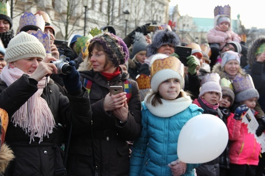 Orszak Trzech Króli na ulicach Warszawy cz. 1