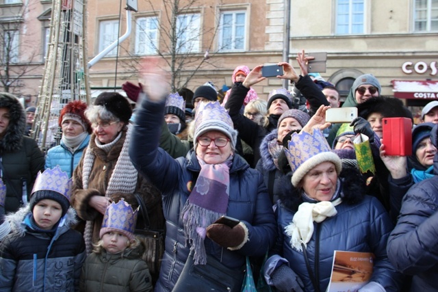 Orszak Trzech Króli na ulicach Warszawy cz. 1