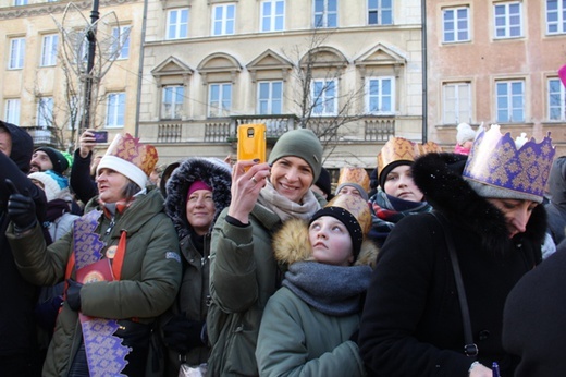 Orszak Trzech Króli na ulicach Warszawy cz. 1