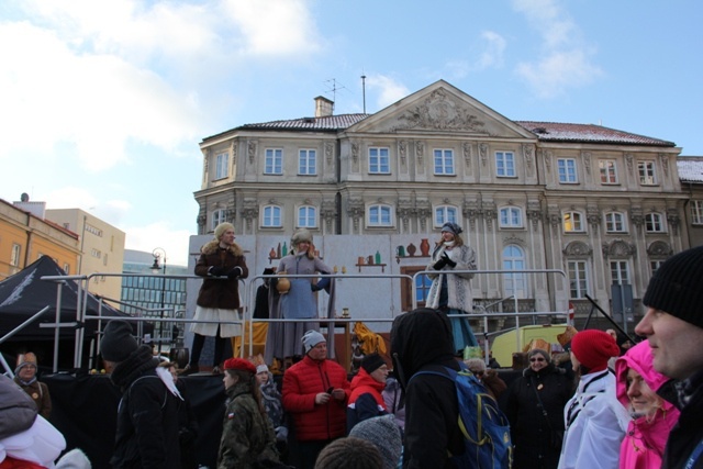 Orszak Trzech Króli na ulicach Warszawy cz. 1