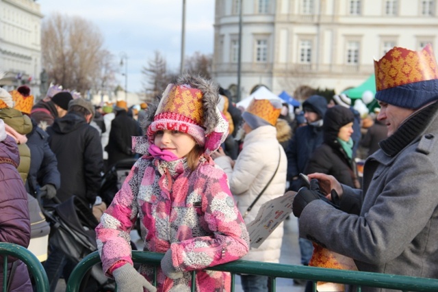 Orszak Trzech Króli na ulicach Warszawy cz. 1