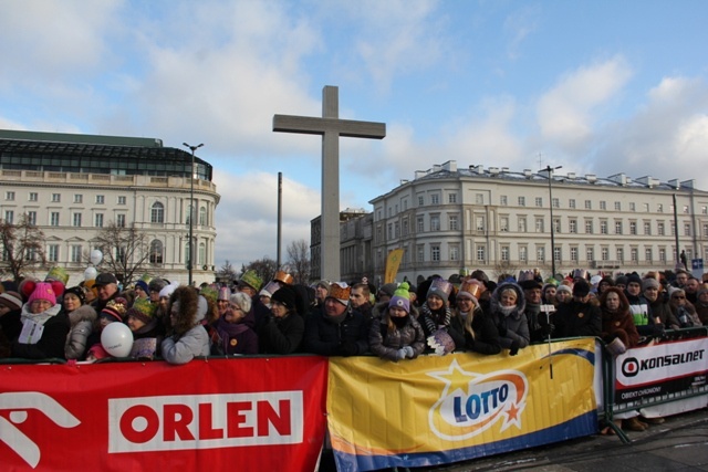 Orszak Trzech Króli na ulicach Warszawy cz. 1