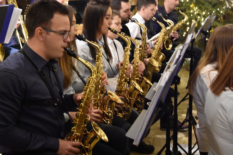 Koncert orkiestry dętej w Czarnym Dunajcu 