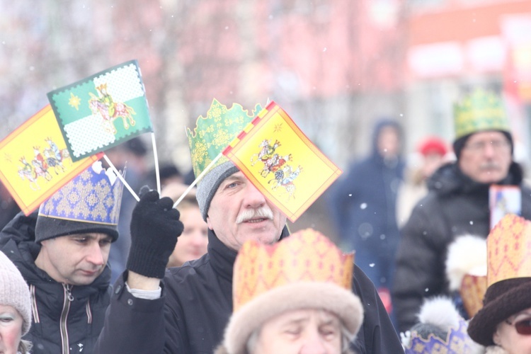 Orszak mędrców w Mielcu