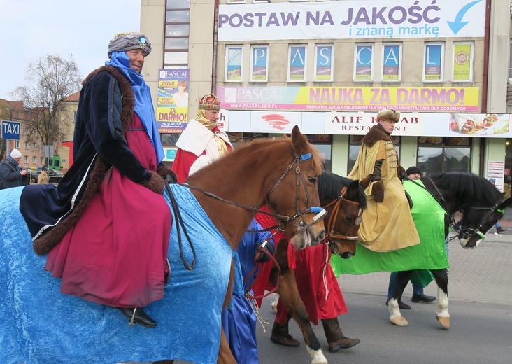 Płock. Orszak Trzech Króli