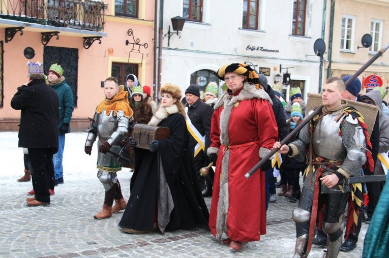 Orszak w Sandomierzu 