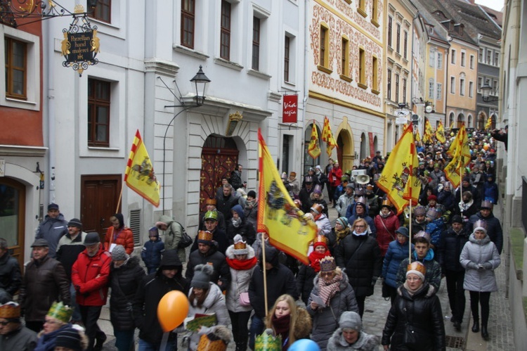 Orszak w Goerlitz-Zgorzelcu