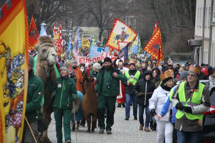 Orszak w Goerlitz-Zgorzelcu