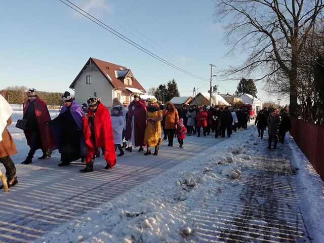 Orszak w Gawrzyjałkach