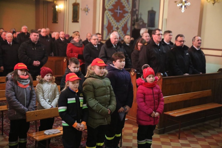 Noworoczne spotkanie strażaków