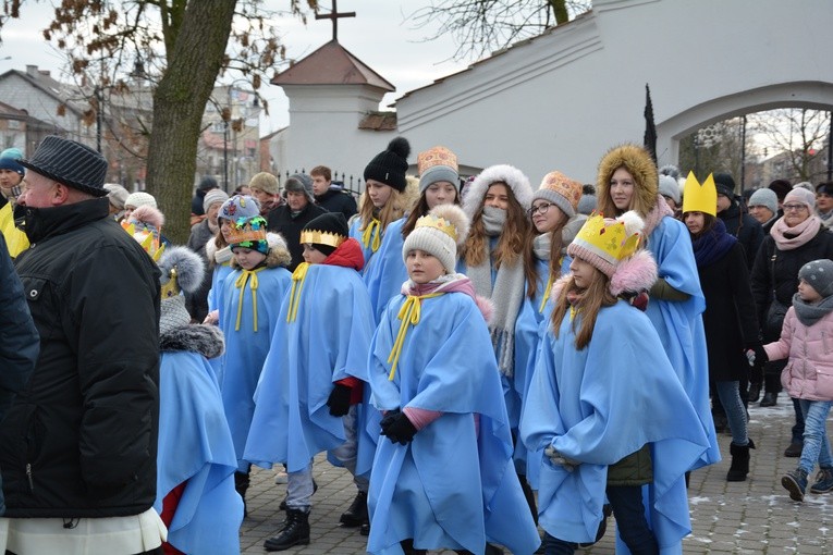 Żuromin. Orszak Trzech Króli