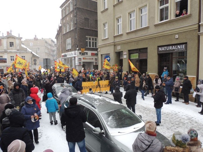 Wałbrzych. Tradycyjnie na wierzchowcach