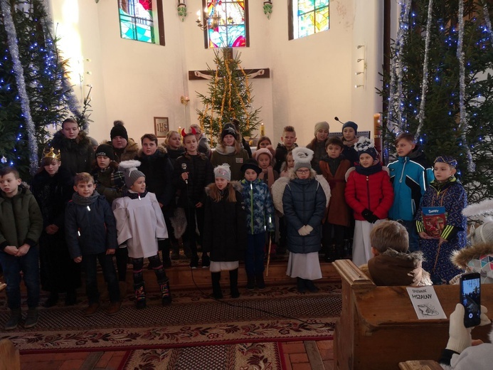 Orszak Trzech Króli w Szczeglinie, cz.II