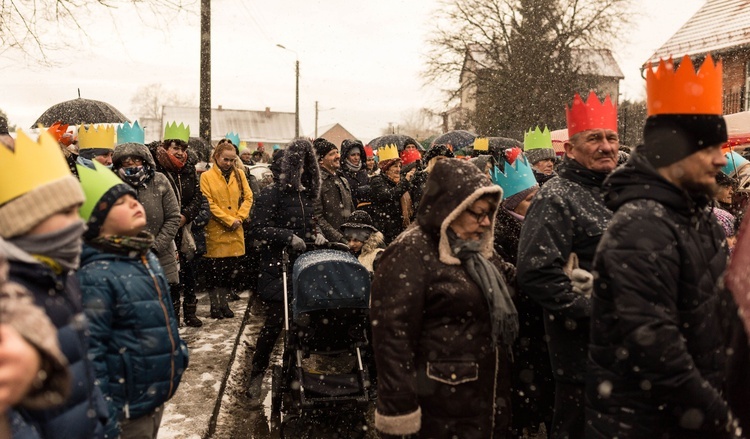 Orszak Trzech Króli w Sławsku