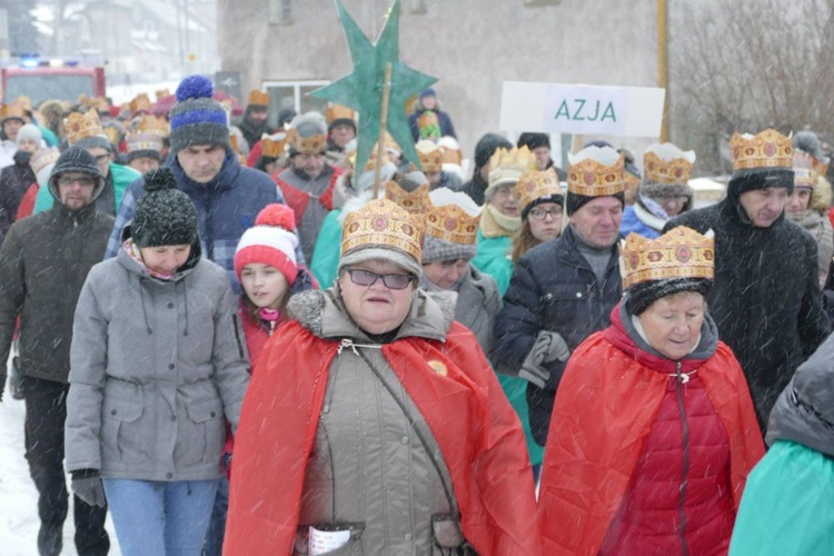 Głuszyca. Celem było Żywe Betlejem