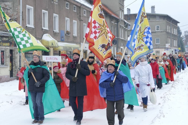 Głuszyca. Celem było Żywe Betlejem