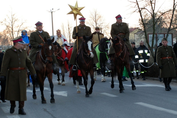 Gąbin. Orszak Trzech Króli