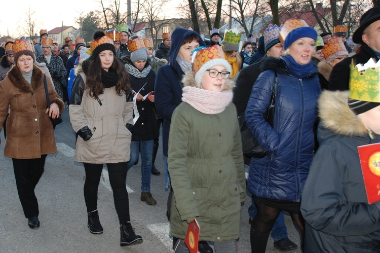 Gąbin. Orszak Trzech Króli