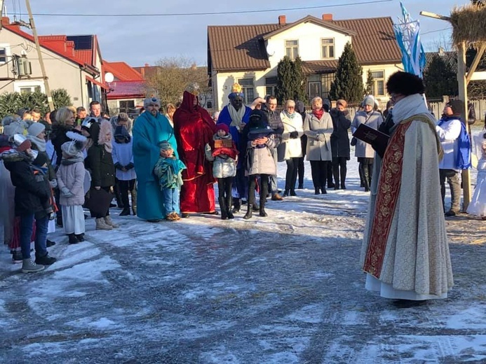 Poniatowo. Orszak Trzech Króli