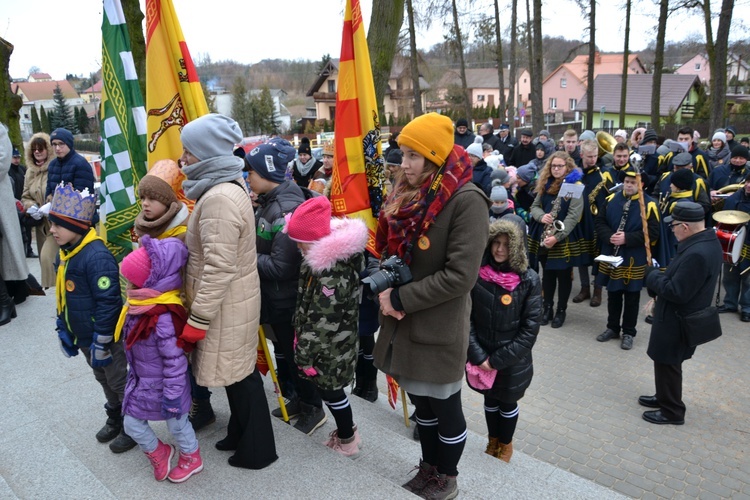 Tłuchowo. Orszak Trzech Króli