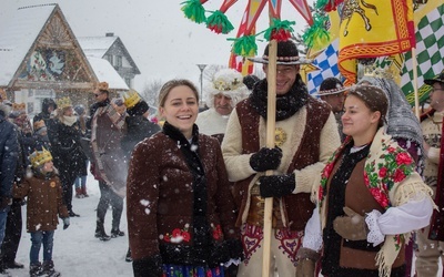 Humory dopisywały mimo śniegu i mrozu