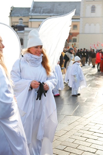 Orszak Trzech Króli na ulicach Warszawy cz. 2