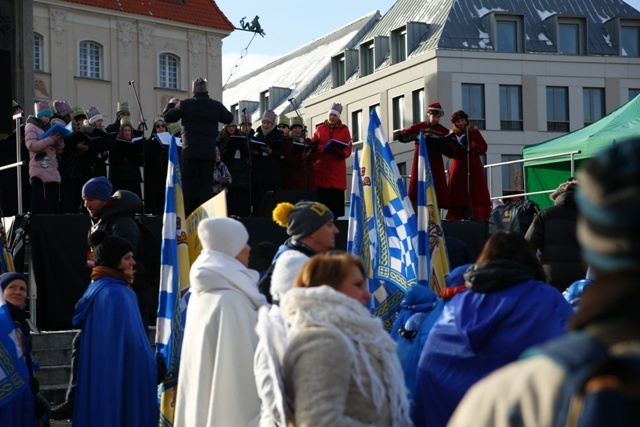 Orszak Trzech Króli na ulicach Warszawy cz. 2