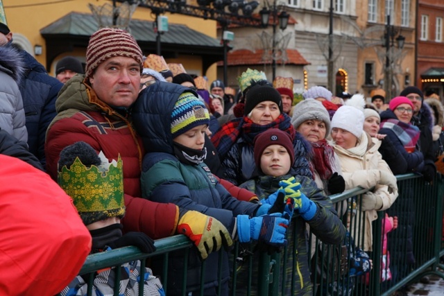 Orszak Trzech Króli na ulicach Warszawy cz. 2