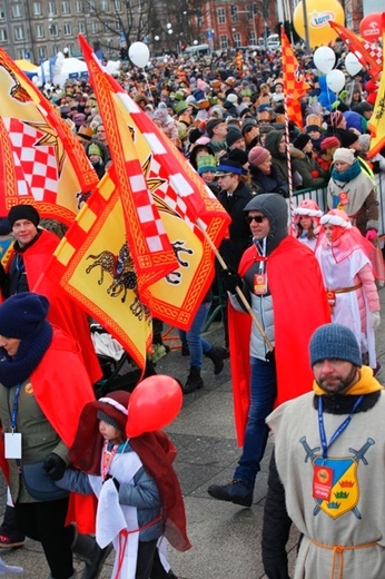 Orszak Trzech Króli na ulicach Warszawy cz. 2