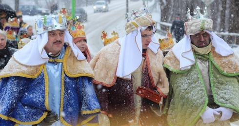 Tymbarski pochód z misją