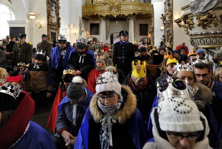 Pułtusk. Orszak Trzech Króli