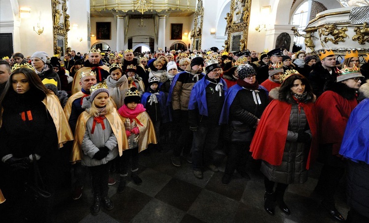 Pułtusk. Orszak Trzech Króli