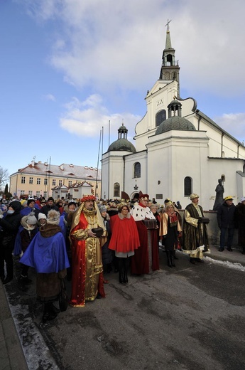 Pułtusk. Orszak Trzech Króli