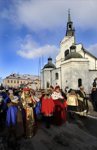 Pułtusk. Orszak Trzech Króli