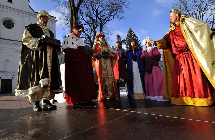 Pułtusk. Orszak Trzech Króli