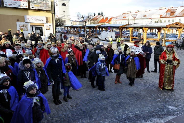 Pułtusk. Orszak Trzech Króli