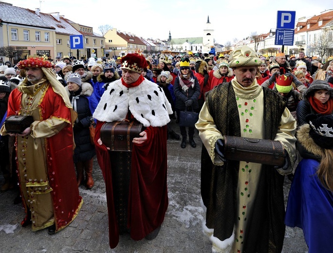 Pułtusk. Orszak Trzech Króli